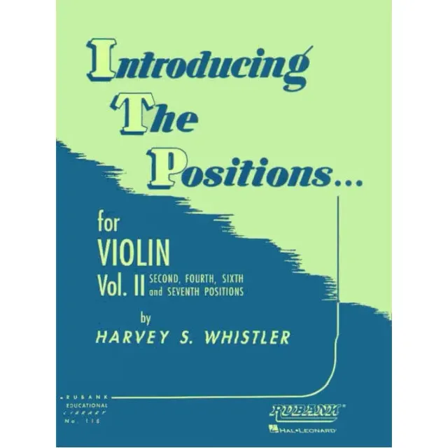 Rubank Introducing the Positions Vol. 2 Noten Violine 2. 4. 6. 7. Lage