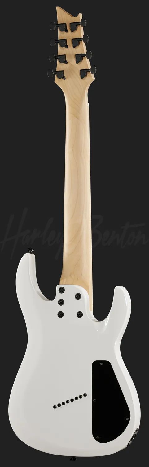 Harley Benton Progressive R-458MN LH WH MultiScale E-Gitarre 8-saitig