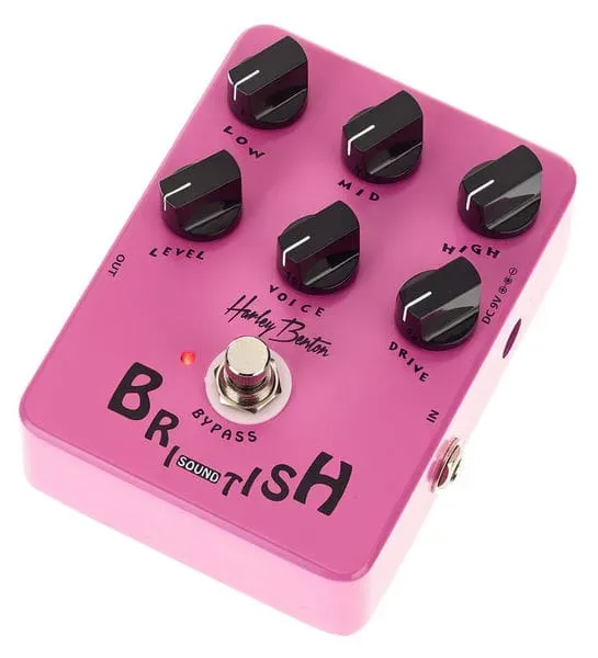 Harley Benton TrueTone British Effektpedal Overdrive britisch
