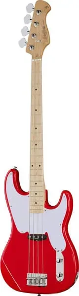 Harley Benton Vintage PB-50 FR E-Bass Fiesta Red Alnico