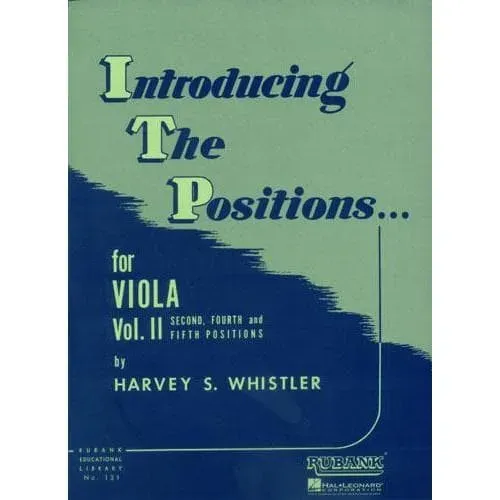 Whistler Introducing Positions Vol.2 Viola-Noten Lagen
