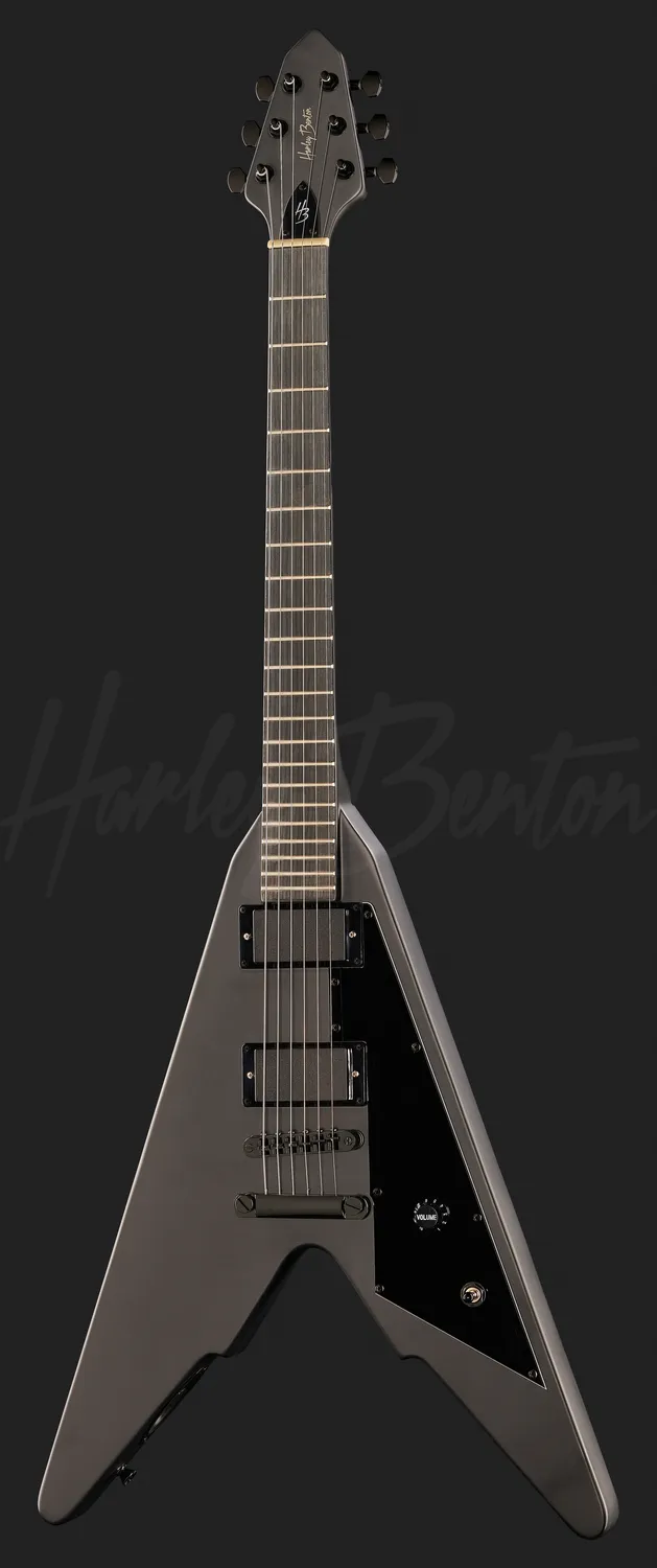 Harley Benton Rock Victory Active E-Gitarre SBK aktiv