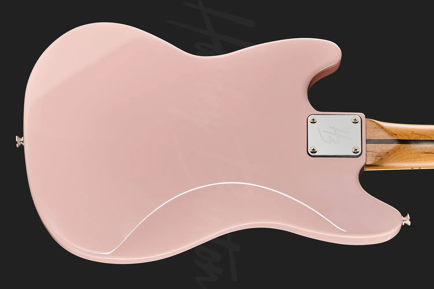 Harley Benton MV-4MSB E-Bass Shortscale Shell Pink