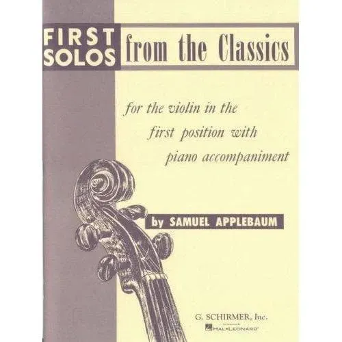 Shar Music First Solos From The Classics Violinnoten 1. Lage