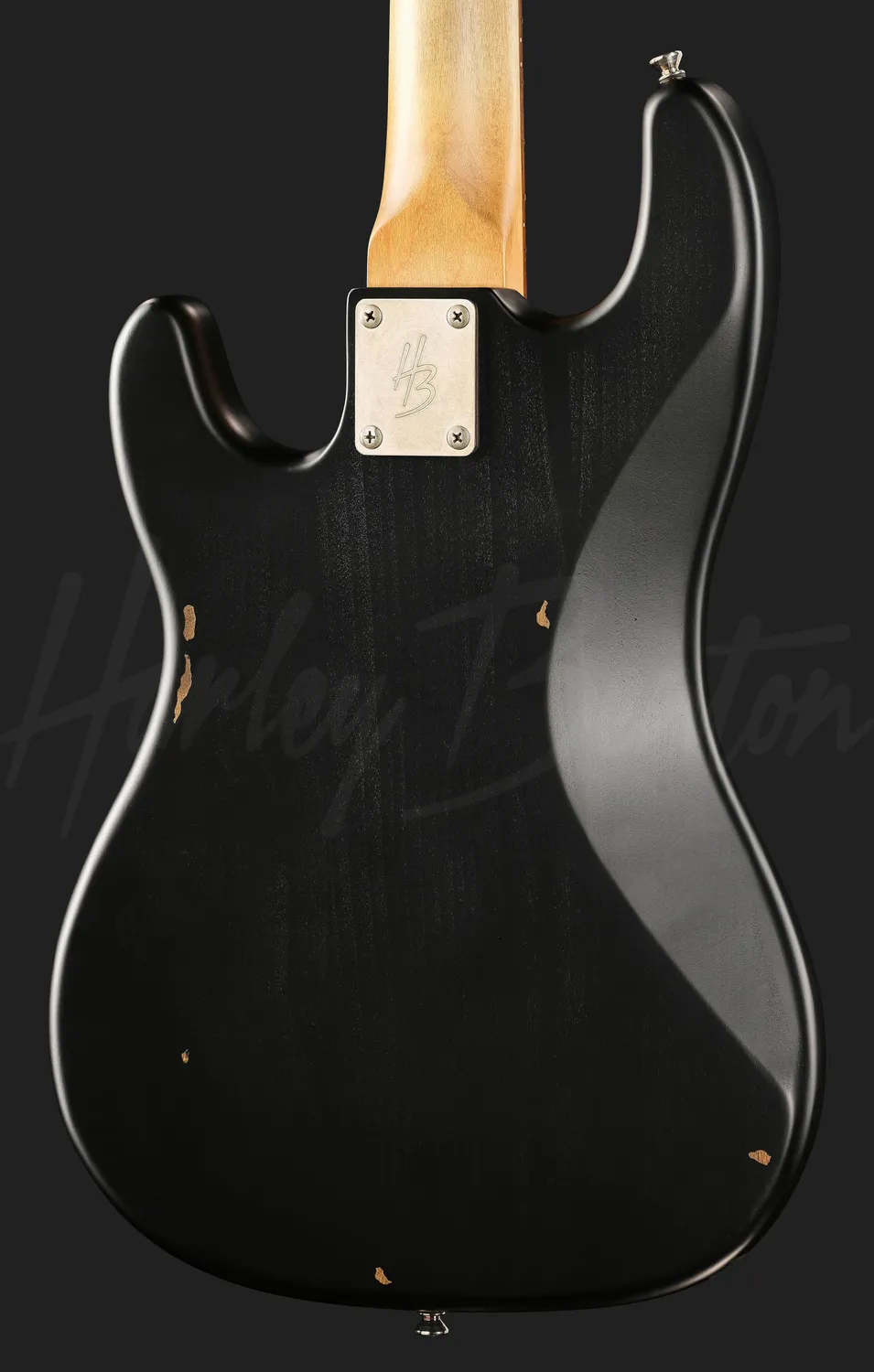 Harley Benton Aged PB-62LA BK E-Bass Light Aged Black