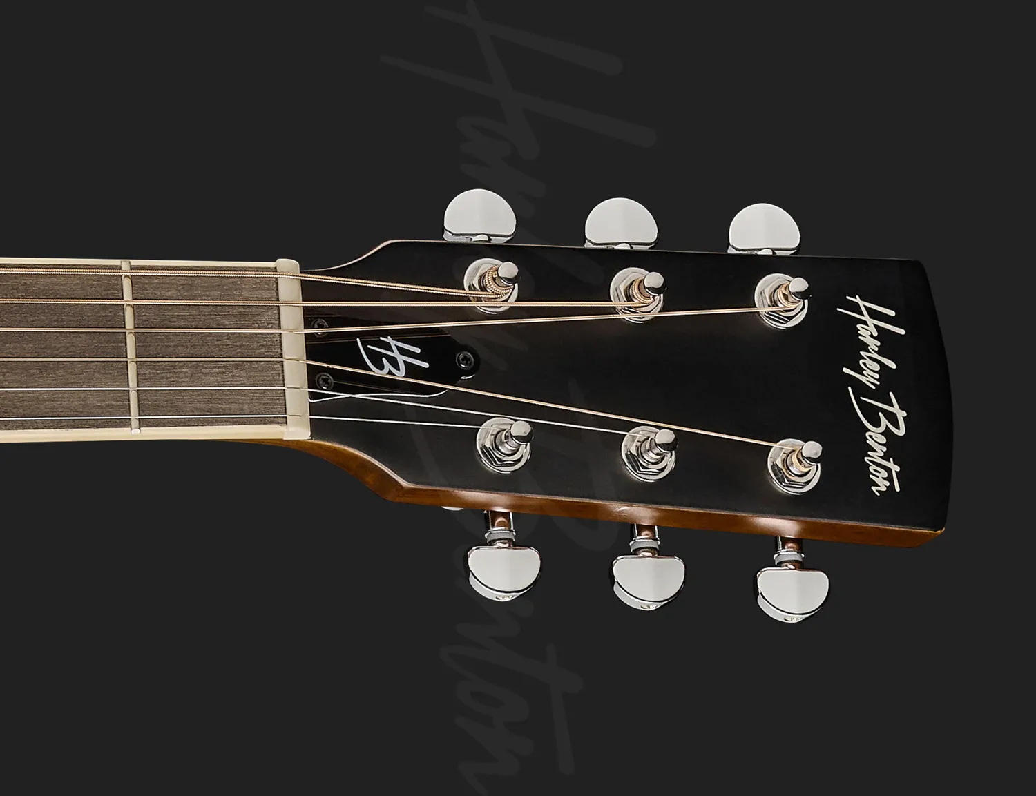 Harley Benton Custom Line N-150CE Akustikgitarre Natural Mini-Jumbo
