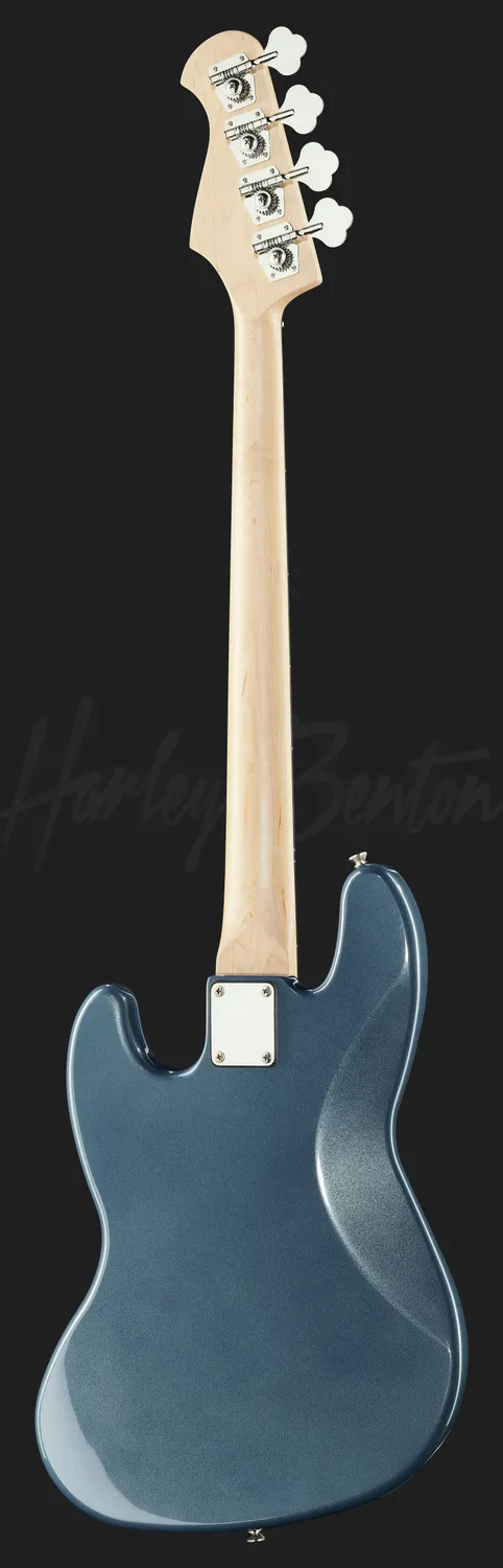 Harley Benton JB-20 MB E-Bass Blau Metallic