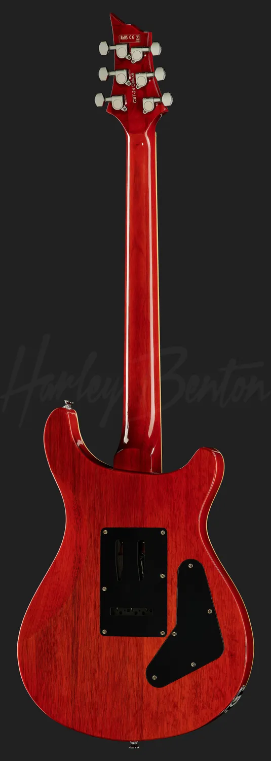 Harley Benton Deluxe Series CST-24T LH Paradise Flame E-Gitarre Tremolo