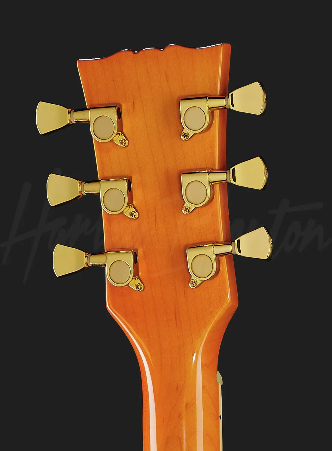Harley Benton Deluxe HB-35Plus E-Gitarre Metallic Green Semi-Hollow