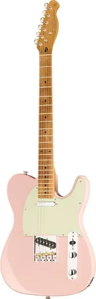 Harley Benton TE-62CC E-Gitarre Shell Pink Singlecoil