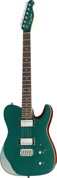 Harley Benton Progressive Fusion-T HH HT E-Gitarre Petrol