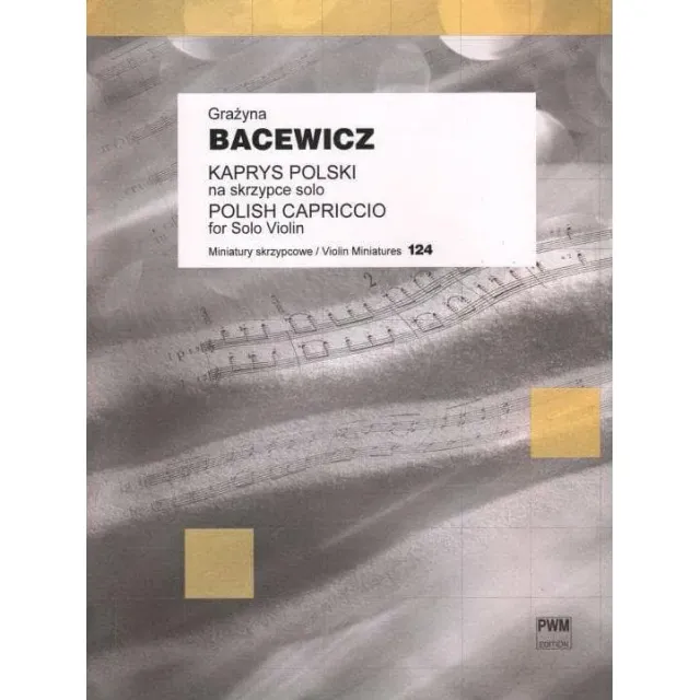 Shar Music Bacewicz Polish Caprice Violine Noten PWM Solo