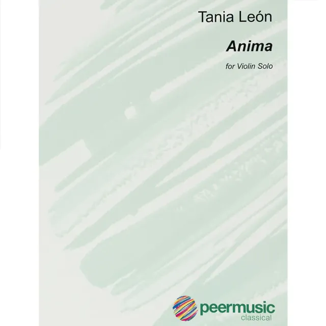 Tania León Anima Violine solo Noten Urtextausgabe