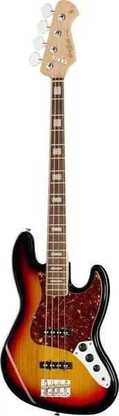 Harley Benton JB-75 SB E-Bass 3-Tone Sunburst