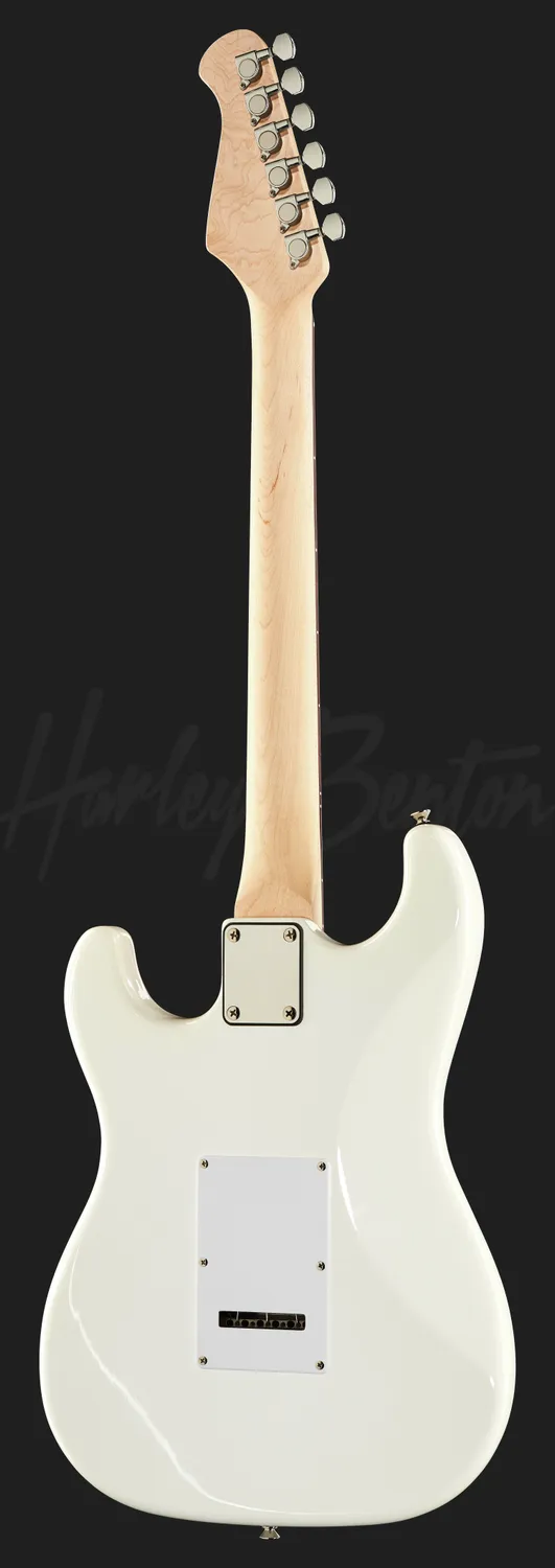 Harley Benton ST-20 WH E-Gitarre Weiß