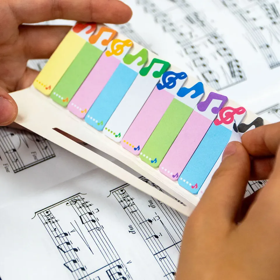 Shar Music Page Flags Haftmarker 10er Set Noten