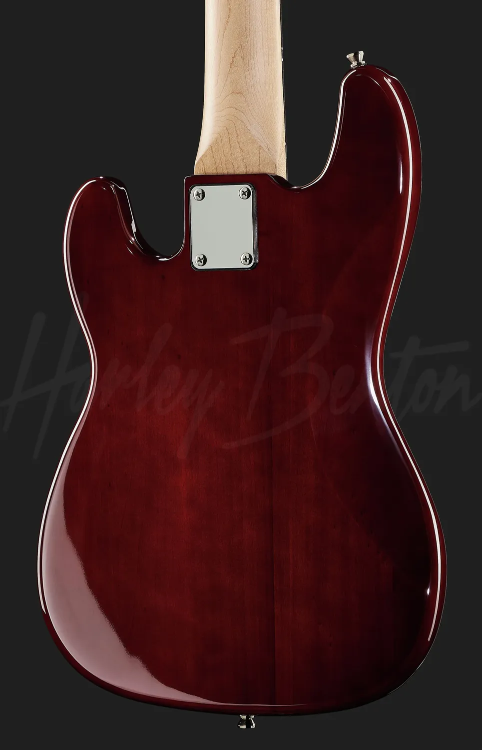 Harley Benton PJ-5 HTR E-Bass Trans Red 5-saitig Split-Coil