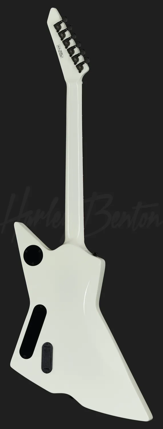 Harley Benton EX-84 Modern E-Gitarre Weiß aktiv
