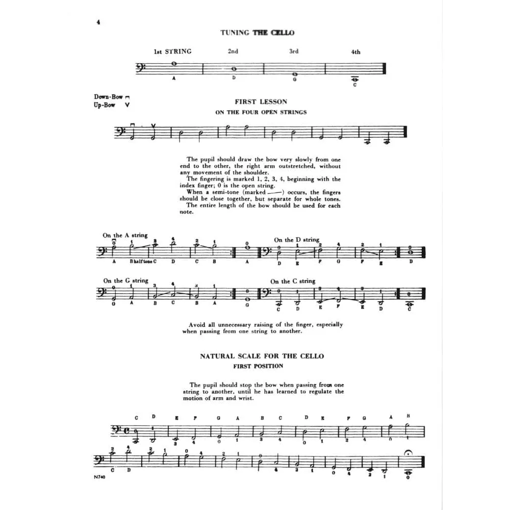 Shar Music Lee Method Cello Op 31 Book 1 Etüden Noten