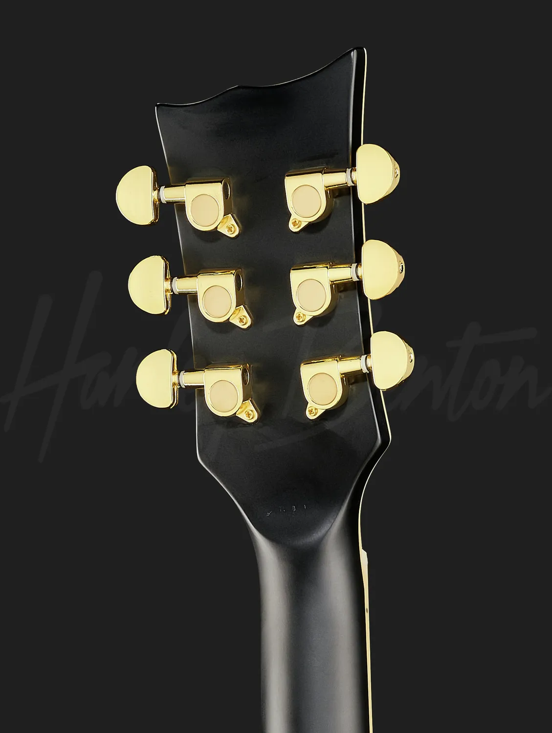 Harley Benton Vintage SC-1000 SBK E-Gitarre Satin Black Aktiv