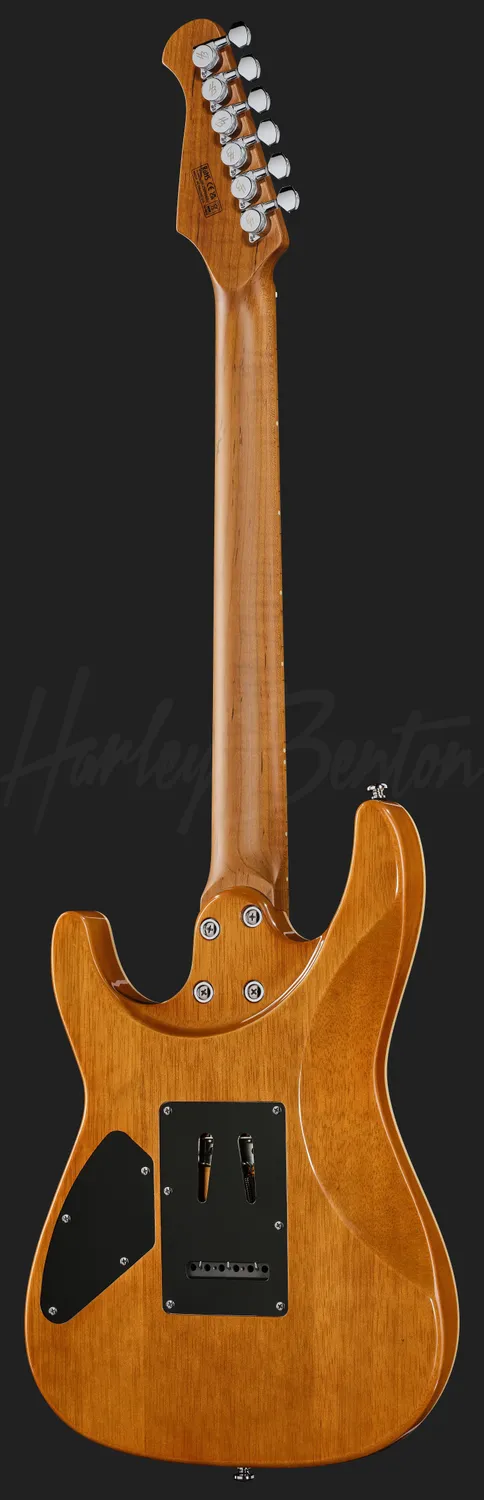 Harley Benton Fusion-IV HH MN RM E-Gitarre Red Metallic Tremolo