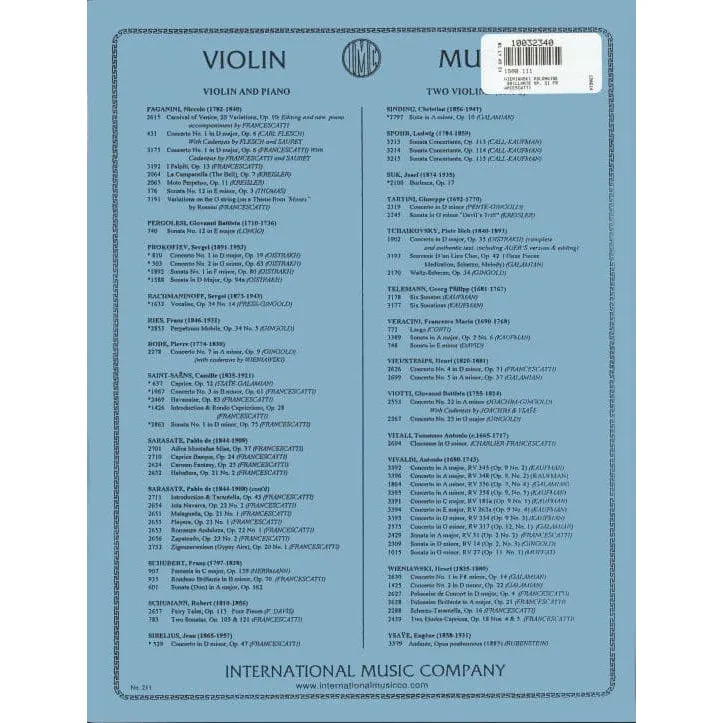 Shar Music Wieniawski Polonaise Brillante Op.21 Noten Violine Klavier