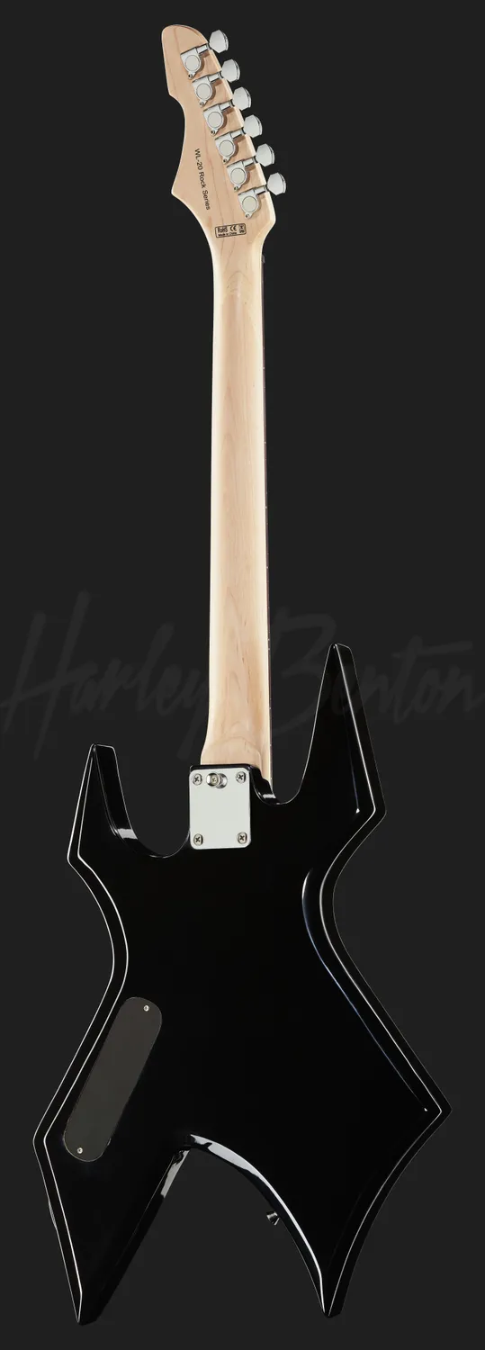 Harley Benton Classic WL-20 E-Gitarre Schwarz Humbucker