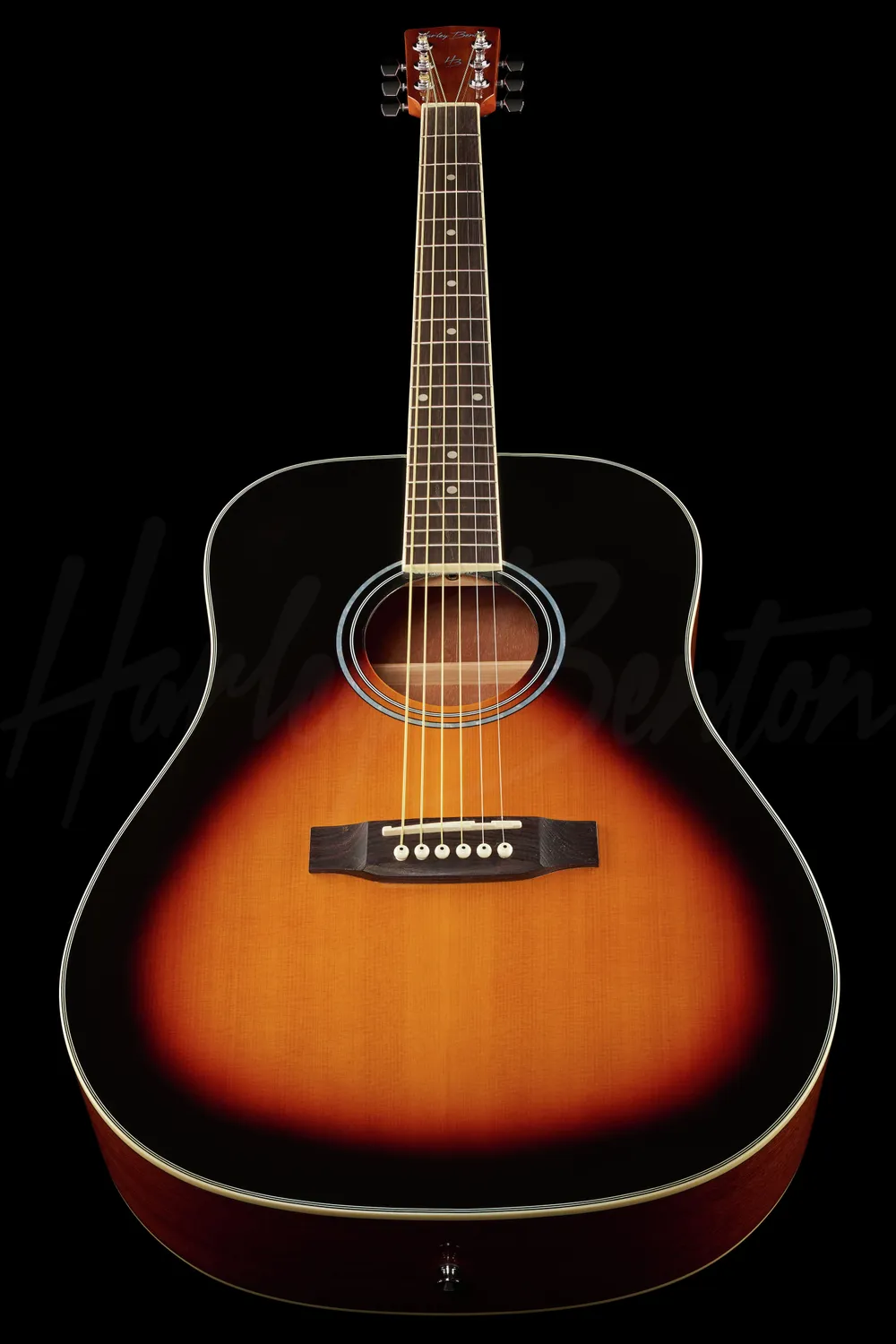 Harley Benton Custom Line D-120 VS Westerngitarre Vintage Sunburst