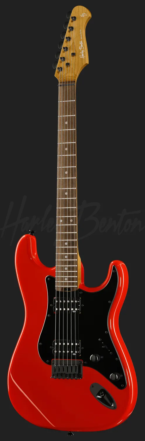 Harley Benton Rock Series ST-Modern HH RR E-Gitarre Rot Metallic