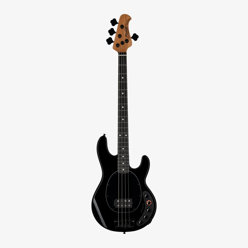 Sterling DarkRay Standard E-Bass Schwarz