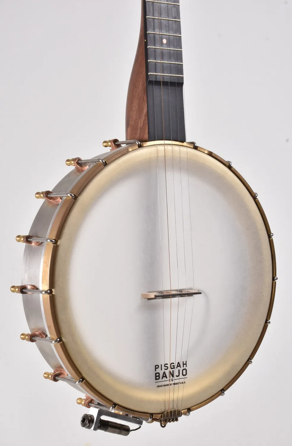 Pisgah Open Back Tonabnehmer Banjo Passiv Fellmontage