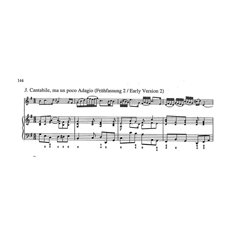 Bärenreiter Bach Sechs Sonaten BWV 1014-1019 Noten Violine Klavier Urtext