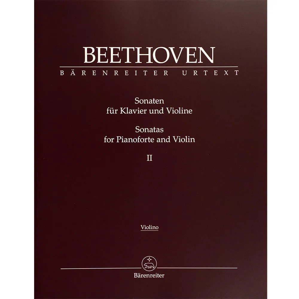 Shar Music Beethoven Sonaten Violine Noten Band I+II Urtext