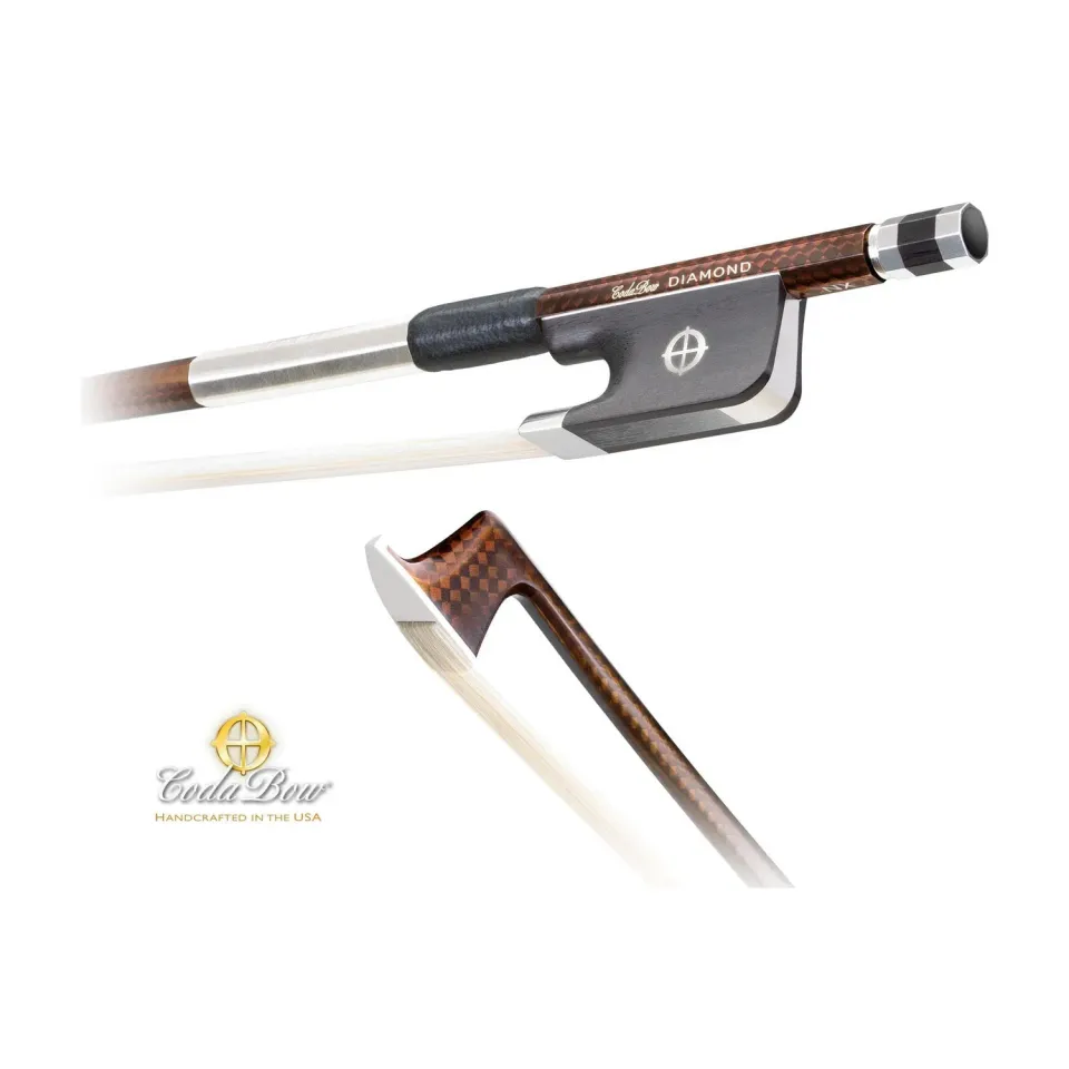 CodaBow Diamond NX Violabogen Carbon fest