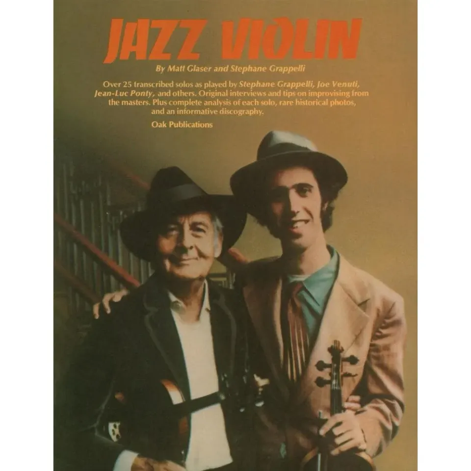 Music Sales Grappelli Jazz Violin Geigennoten Soli