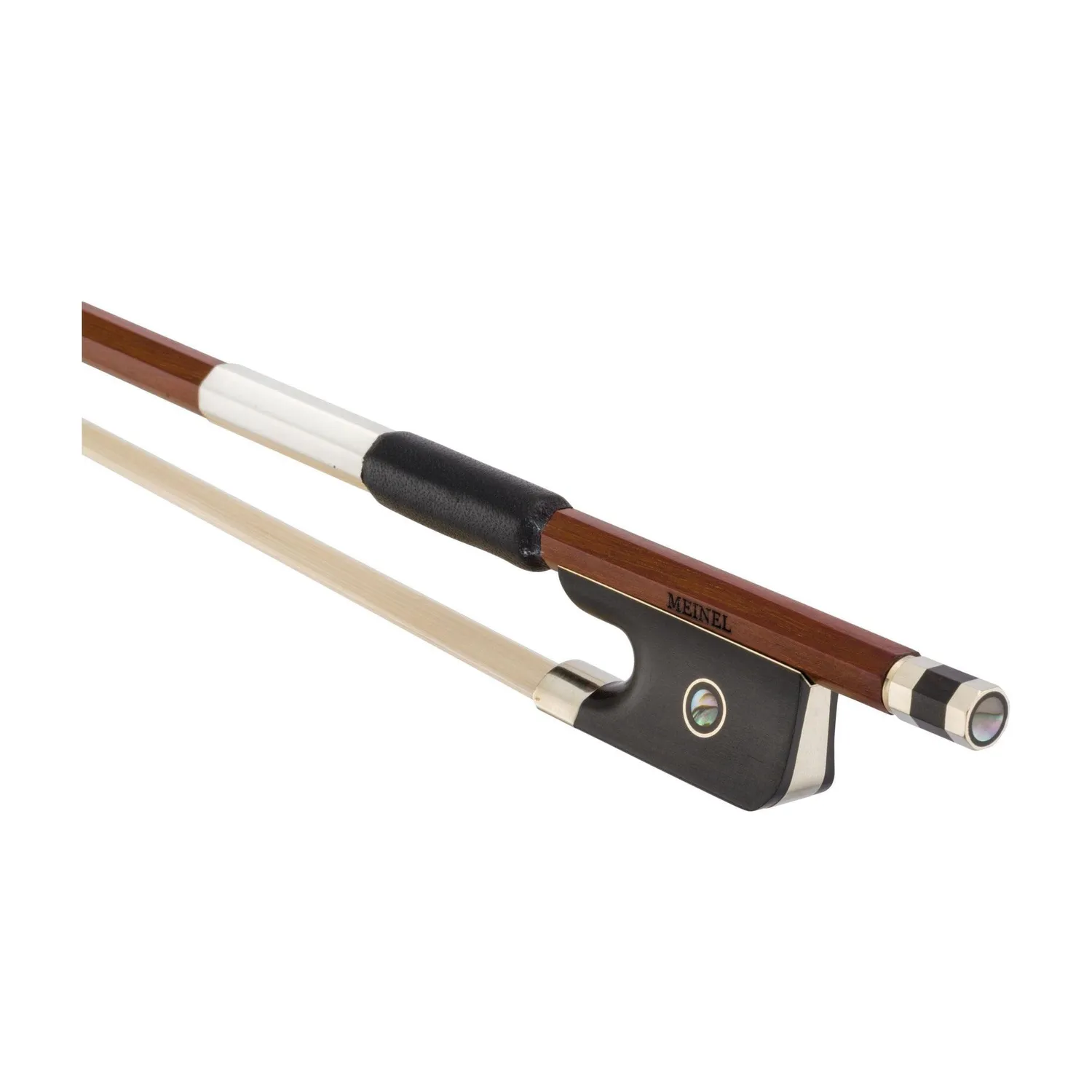 Meinel Pernambuco Violabogen 4/4 Ebenholz-Frosch