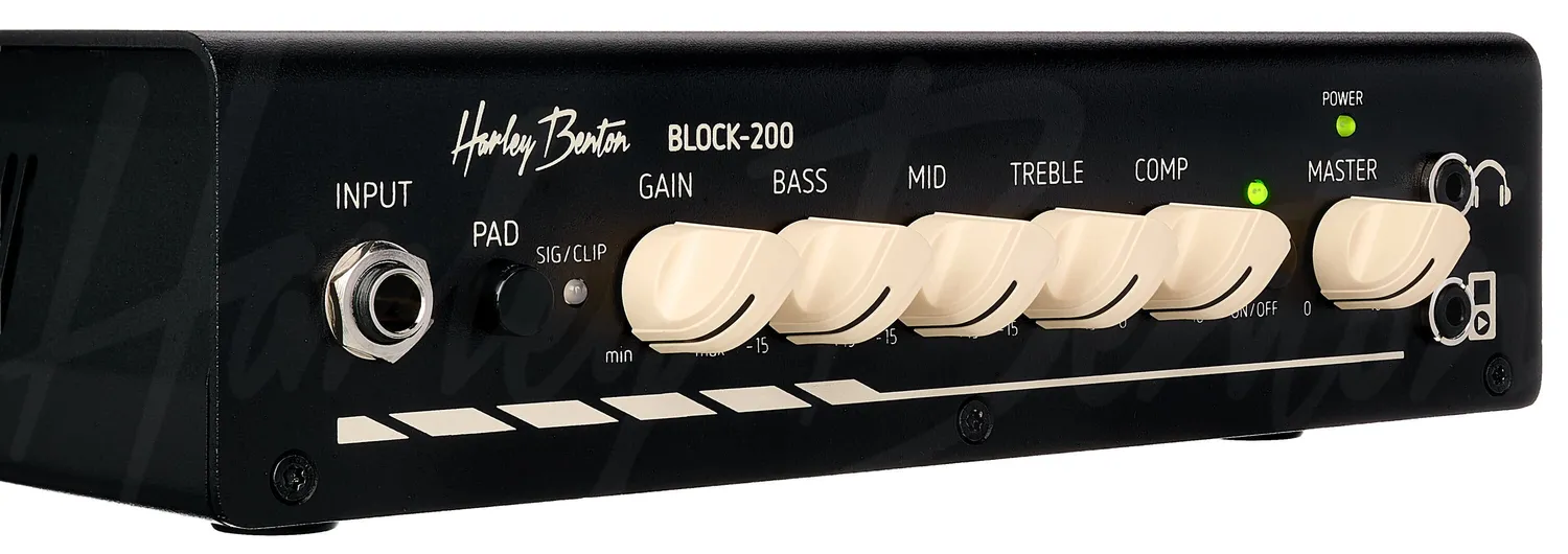Harley Benton BLOCK-200 Basstopteil 200 Watt Class-D