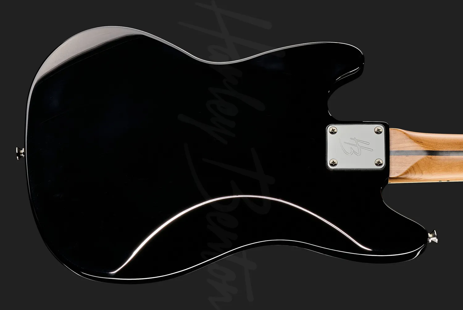 Harley Benton MV-4MSB Shortscale E-Bass Schwarz 76cm
