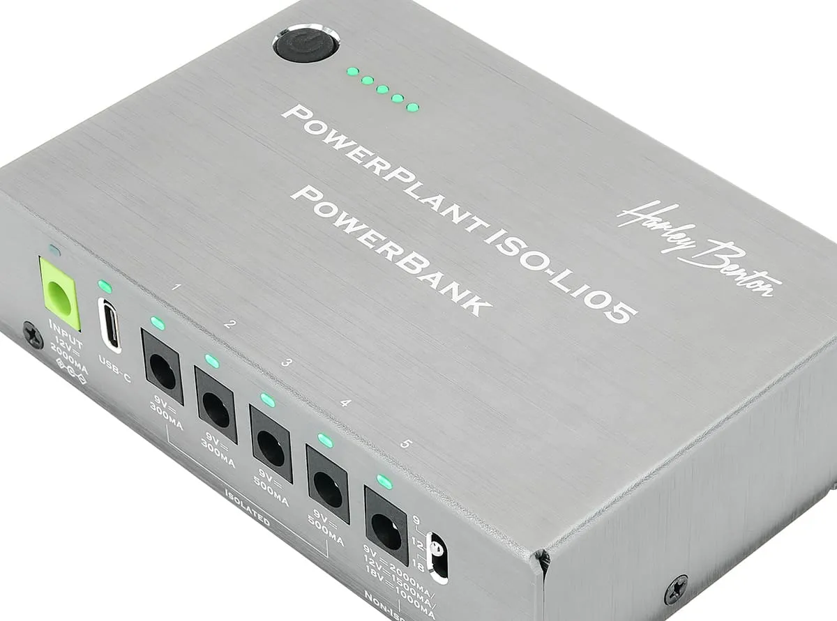 Harley Benton PowerPlant ISO-Li05 Powerbank Netzteil 6-fach isoliert