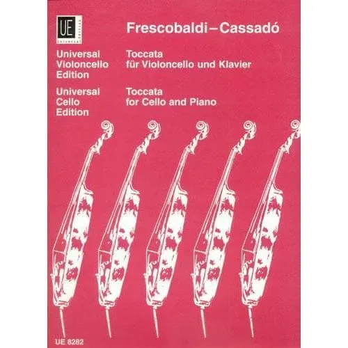 Universal Frescobaldi Toccata Cello-Noten Klavier Cassado