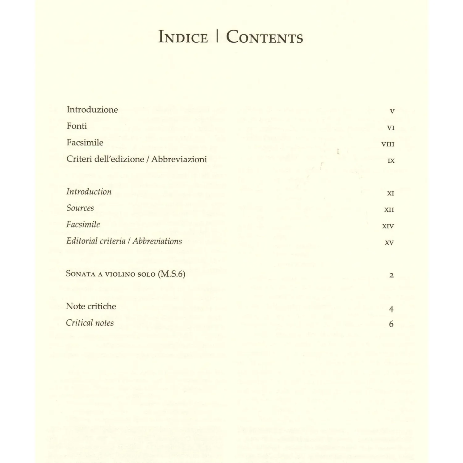 Ricordi Paganini M.S. 6 Violinnoten Solo kritische Edition