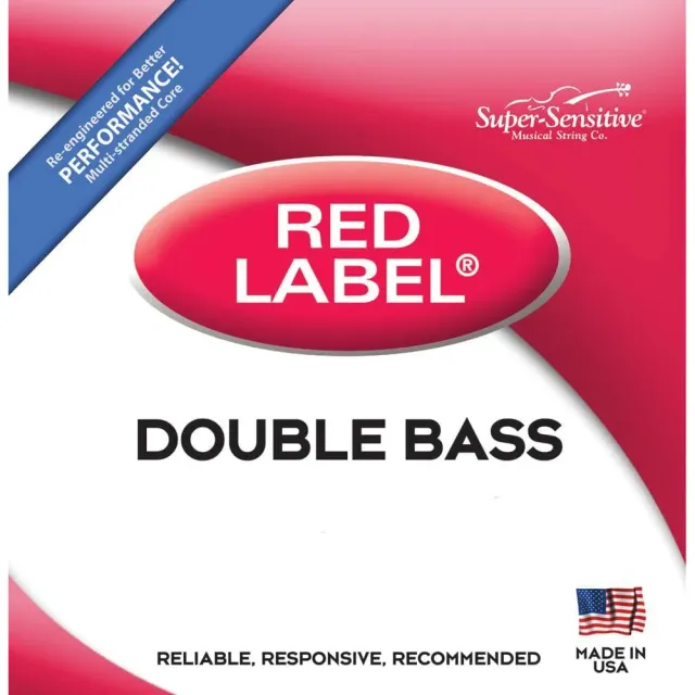 Red Label Kontrabass G-Saite 3/4 Stahlsaite