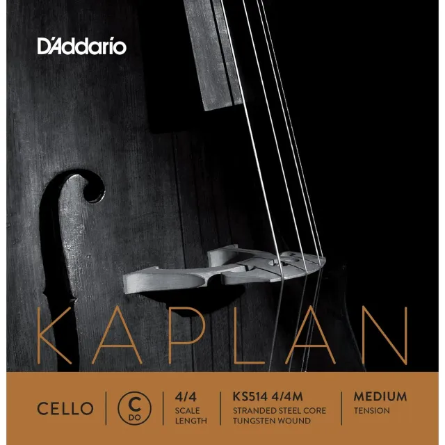 Kaplan Cello C-Saite 4/4 Medium Wolfram Cello-Saite
