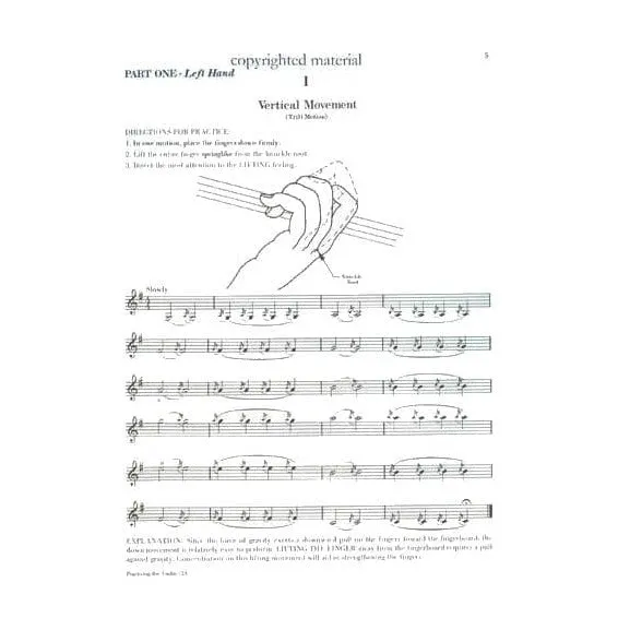 Kievman Practicing Violin Mentally Physically Lehrbuch