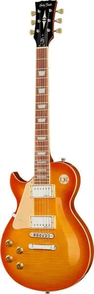 Harley Benton SC-450Plus LH E-Gitarre Honey Burst Linkshänder