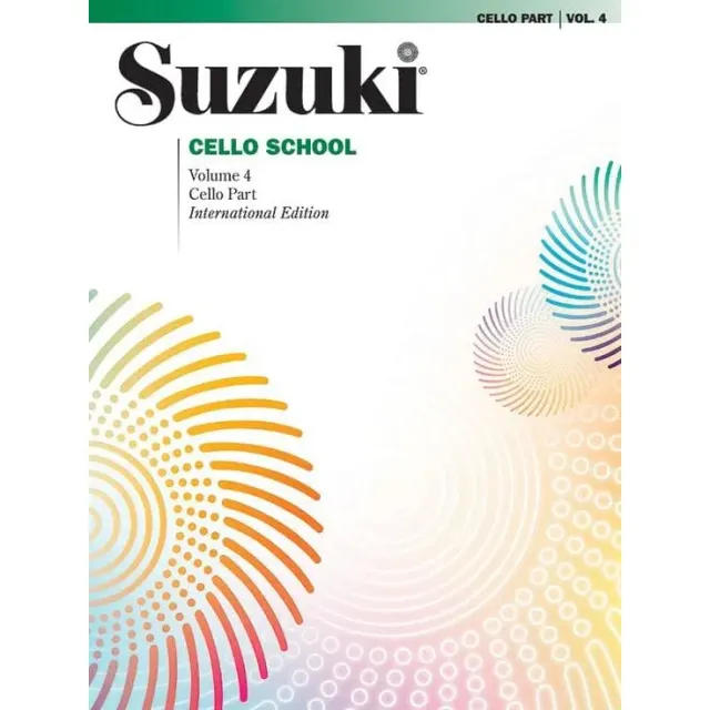 Suzuki Cello School Volume 4 Notenheft Cello