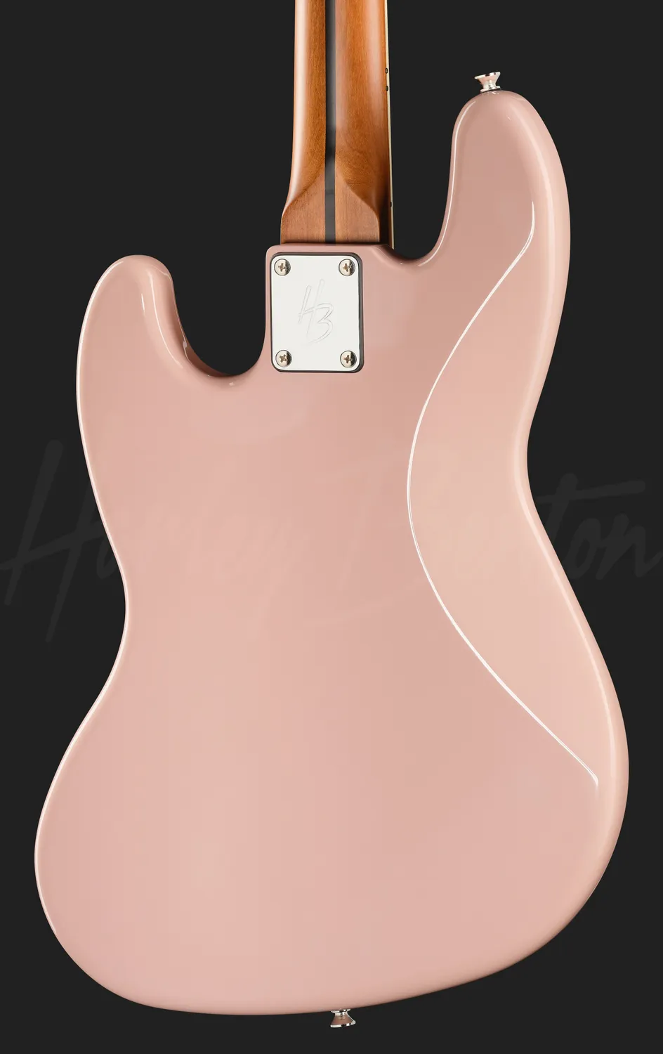 Harley Benton MV-4JB E-Bass Shell Pink 4-saitig