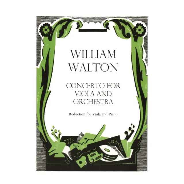 Oxford Walton Viola-Concerto Bratschenoten mit Klavier 1929