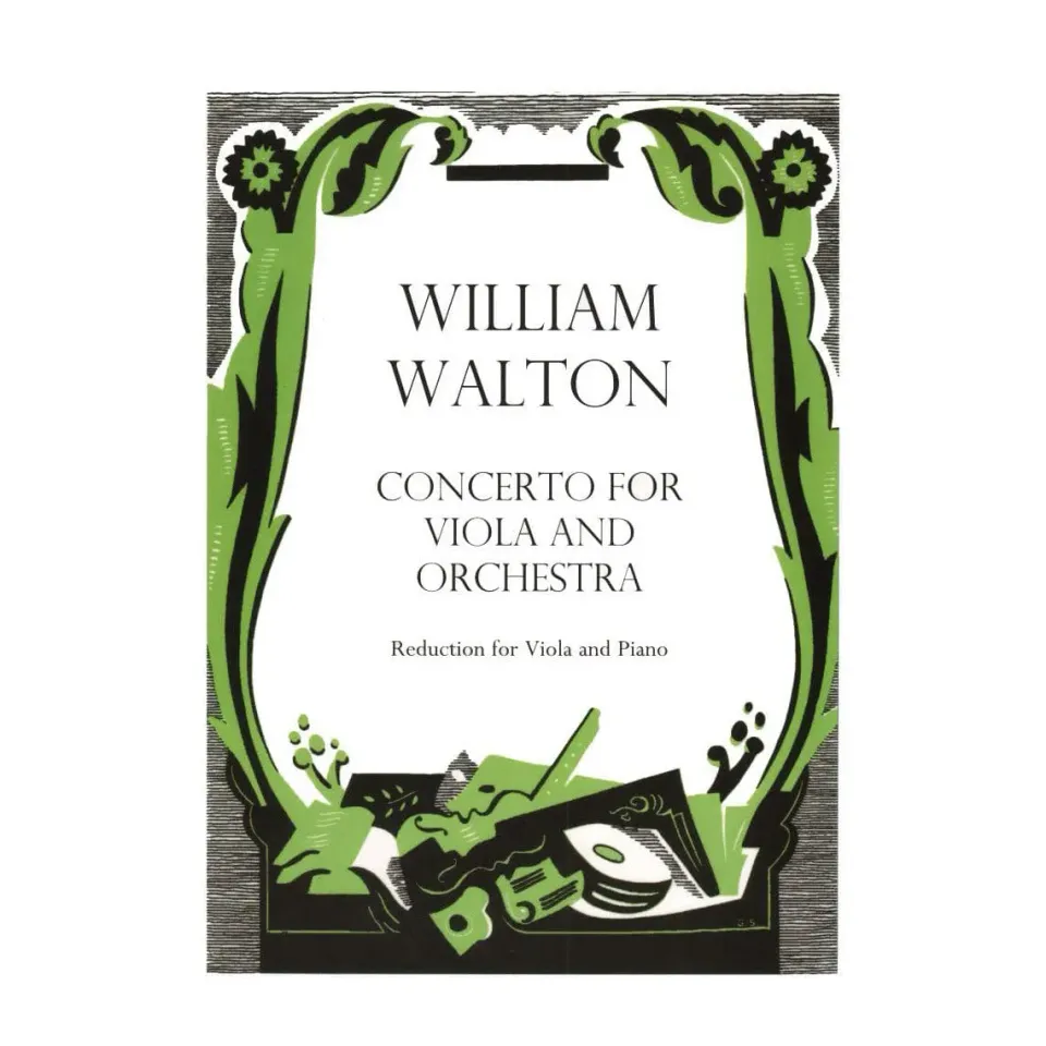 Oxford Walton Viola-Concerto Bratschenoten mit Klavier 1929