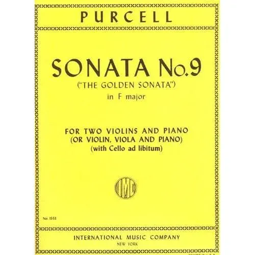 Shar Music Purcell Golden Sonata F-Dur Noten 2 Violinen Klavier